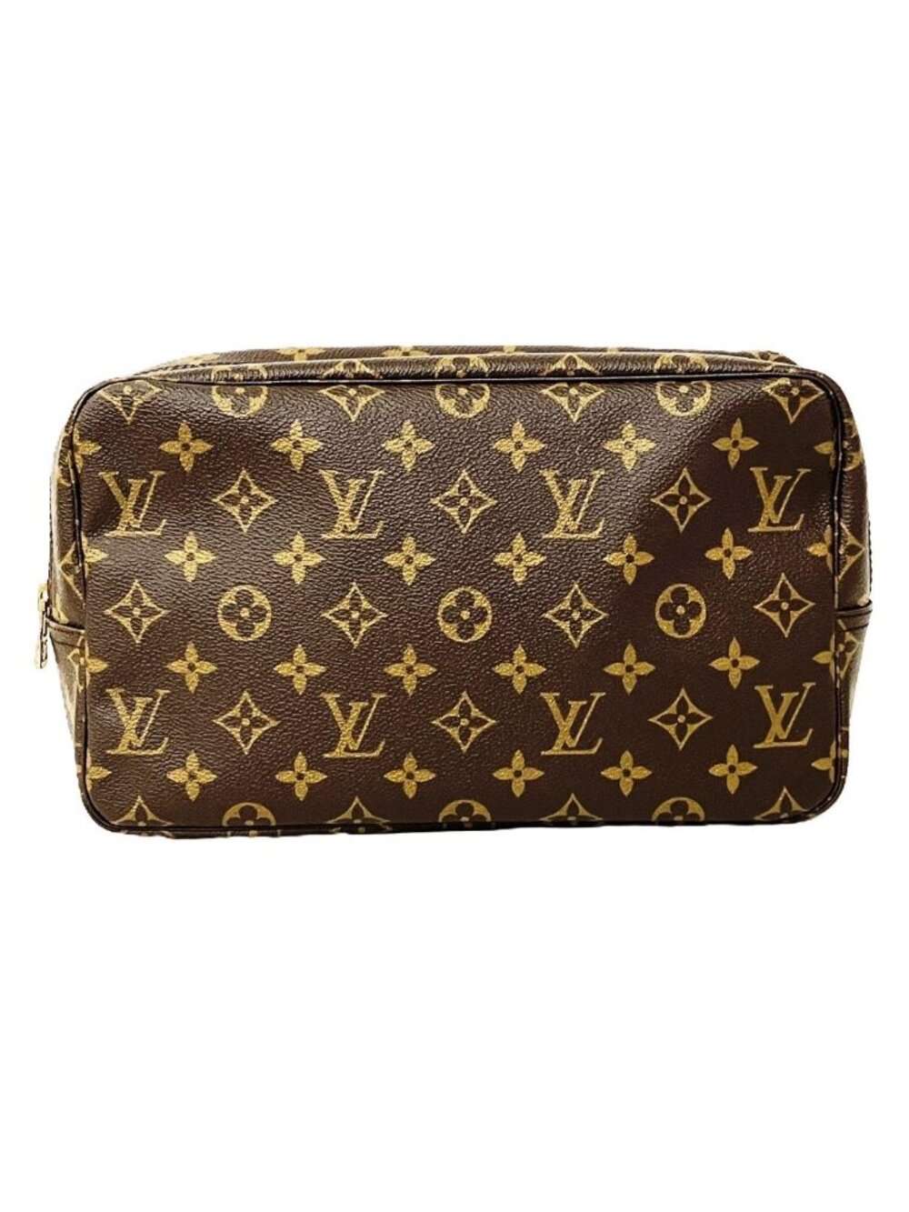 Louis Vuitton Viton Trousse Canvas Wallet 28 Monogram Clutch